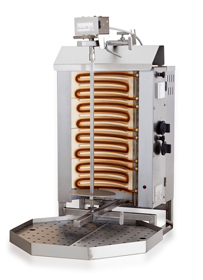 Gyros kebabgrill motor topp