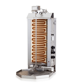 Gyros kebabgrill motor topp
